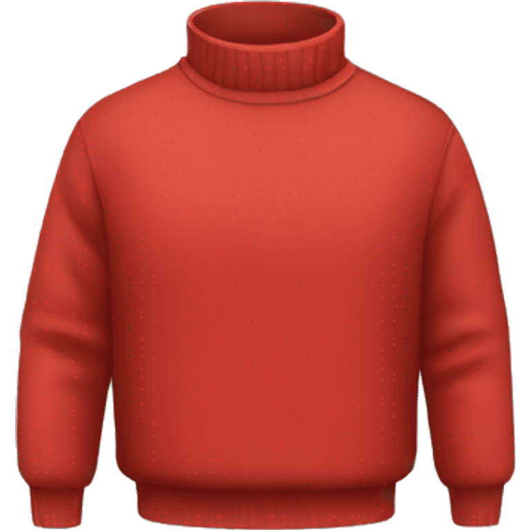 Red pullover emoji