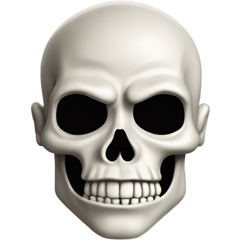 sigma face skull emoji