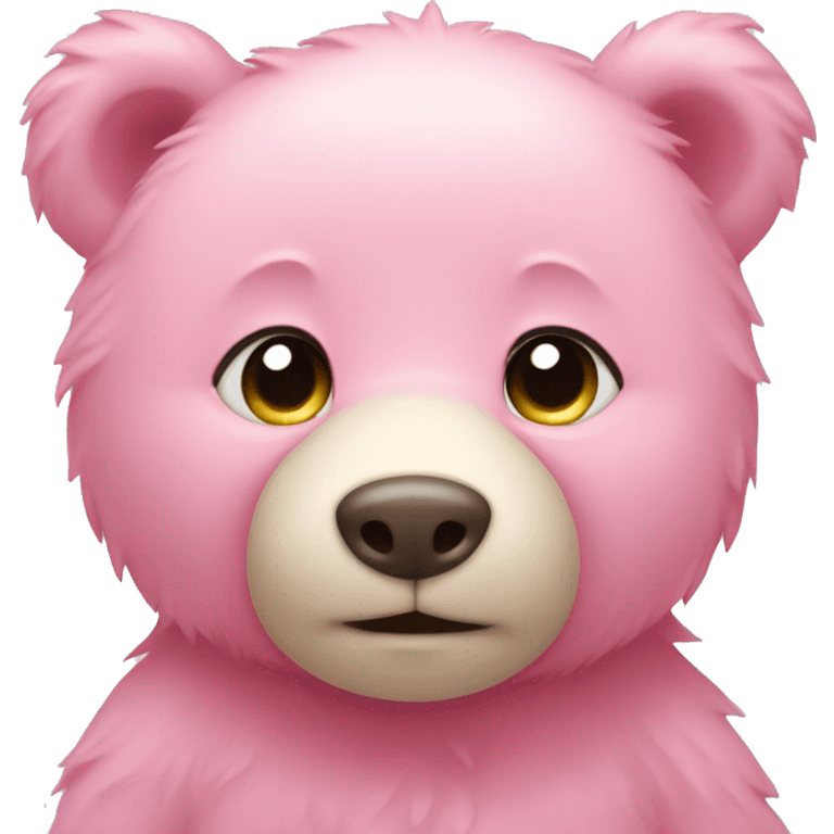 baby pink bear  emoji