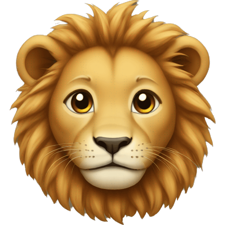 lion baby emoji