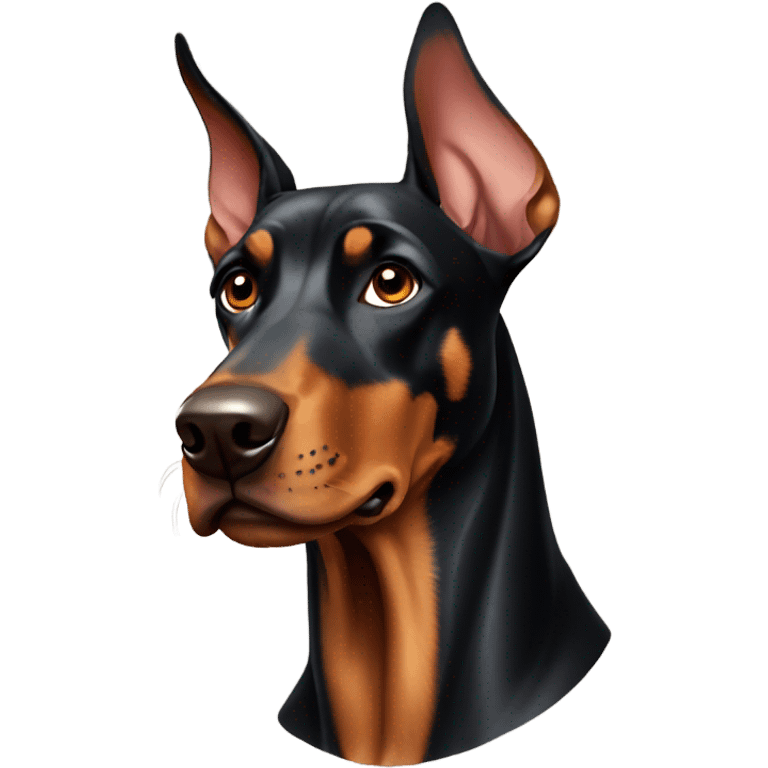 Dog Doberman  emoji