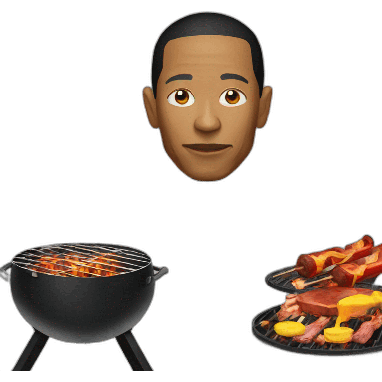 Jeff Mills bbqing emoji