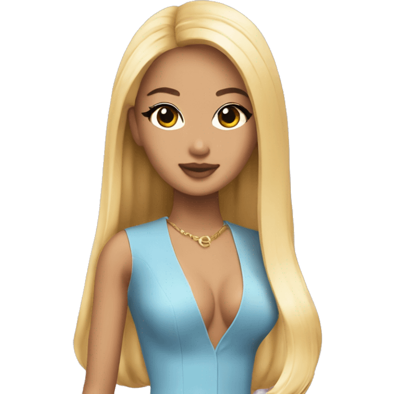 Boujee Asian Barbie  emoji