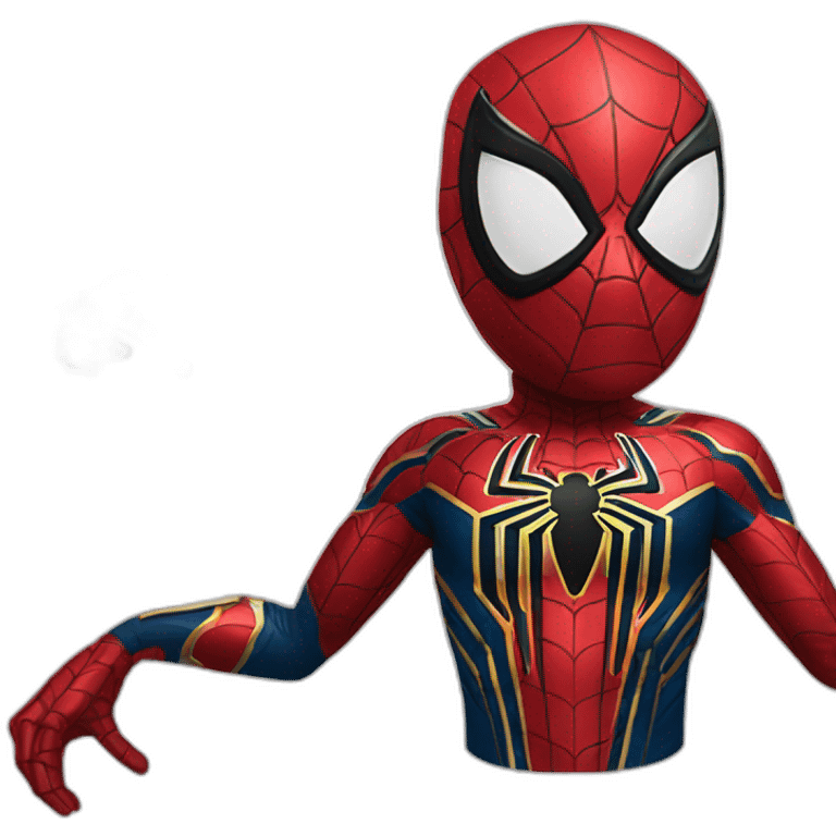 Iron Spider man  emoji