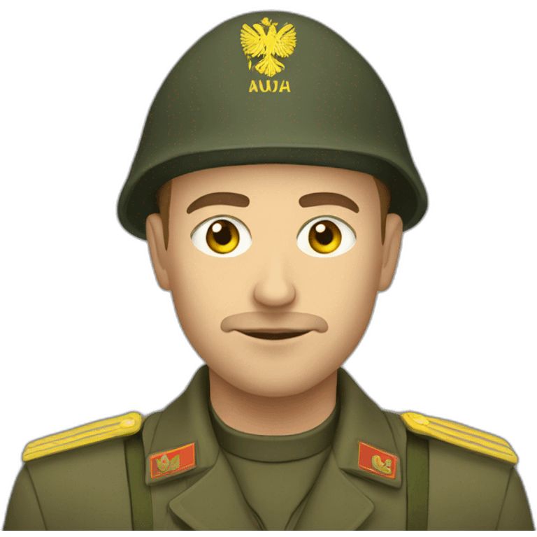 Soldat ukrainien  emoji