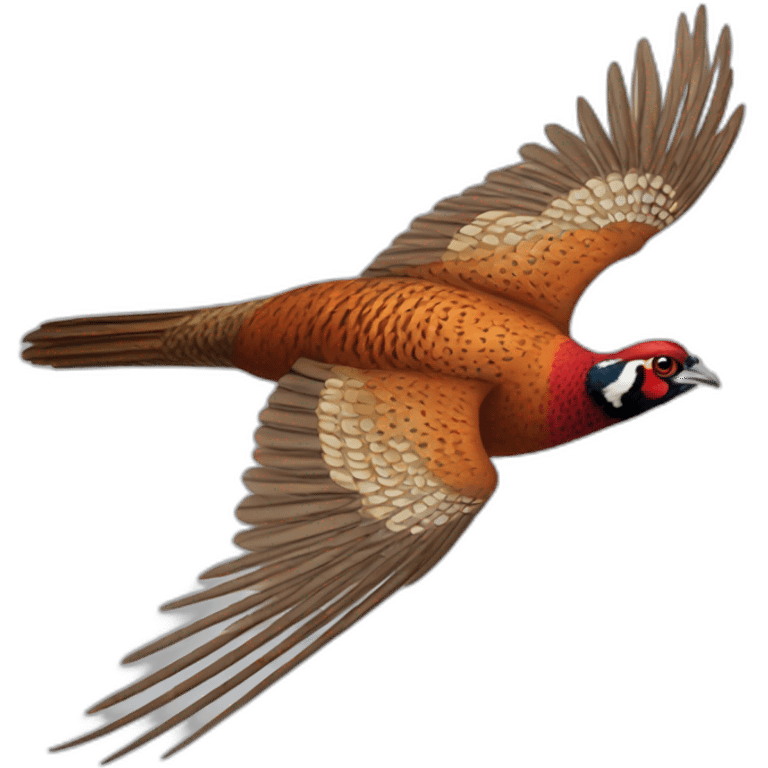 pheasant flying emoji