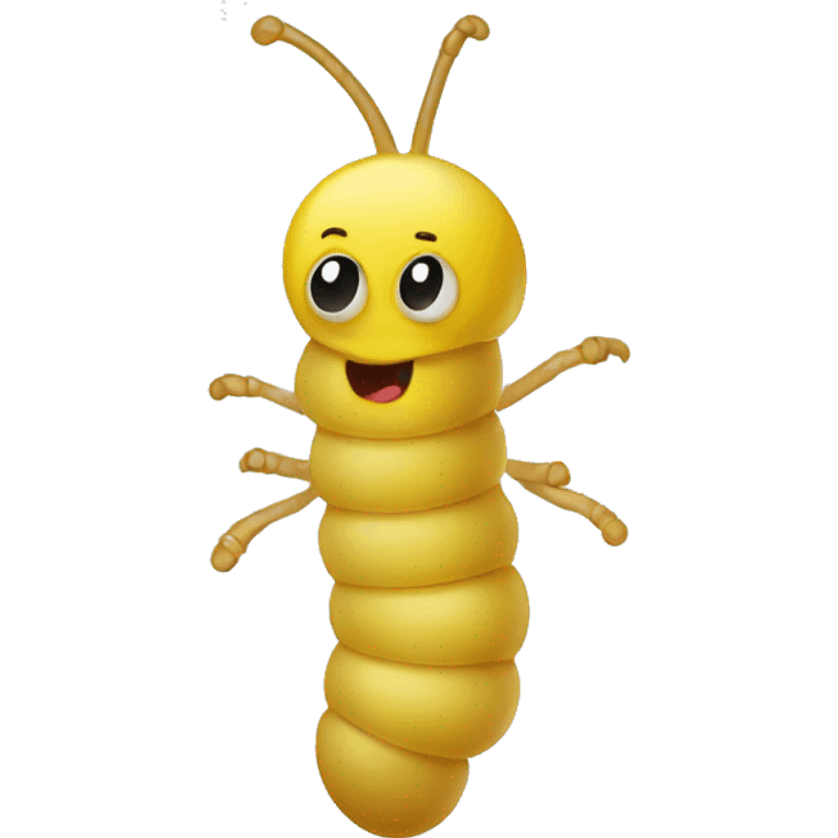 Wax worm emoji