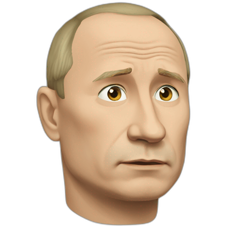 depressed putin emoji