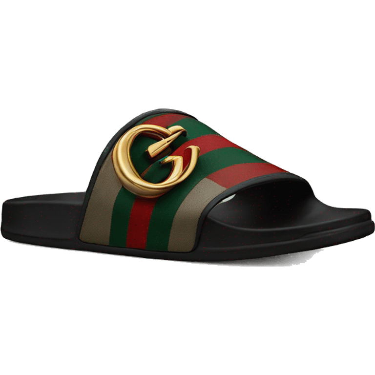 Gucci slides emoji