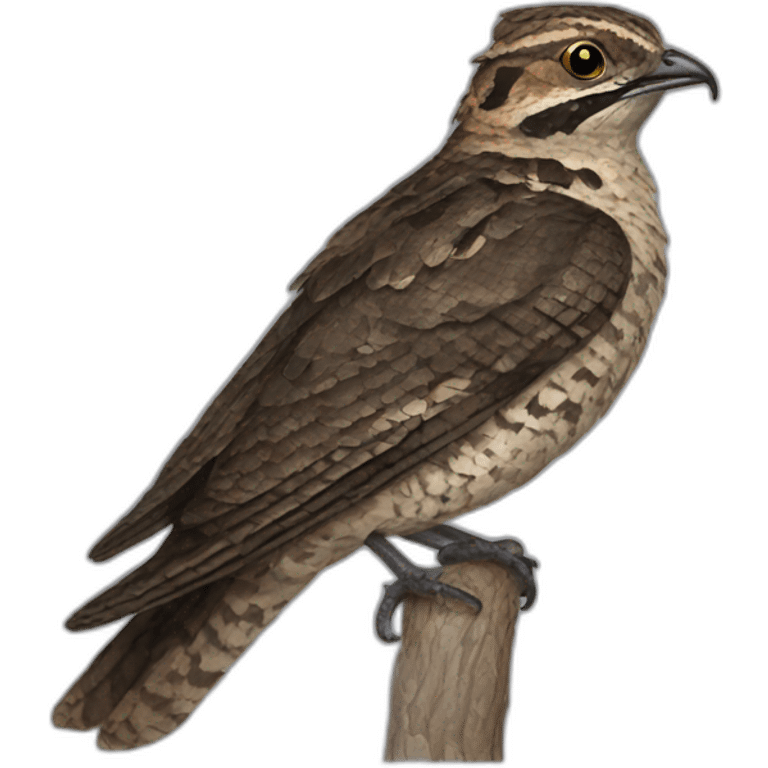 A nightjar emoji