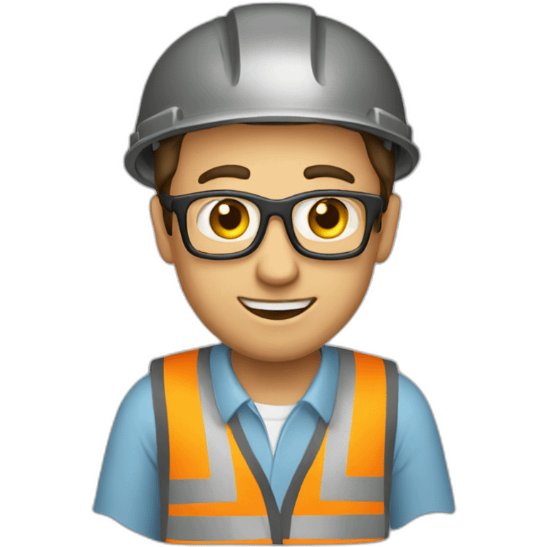 Crazy engineer emoji