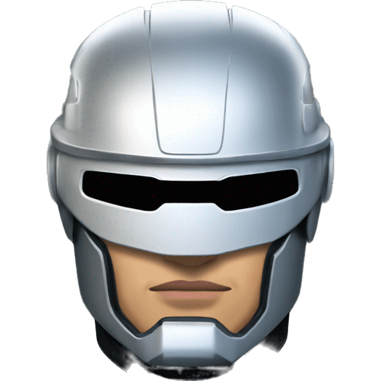 Robocop face  emoji