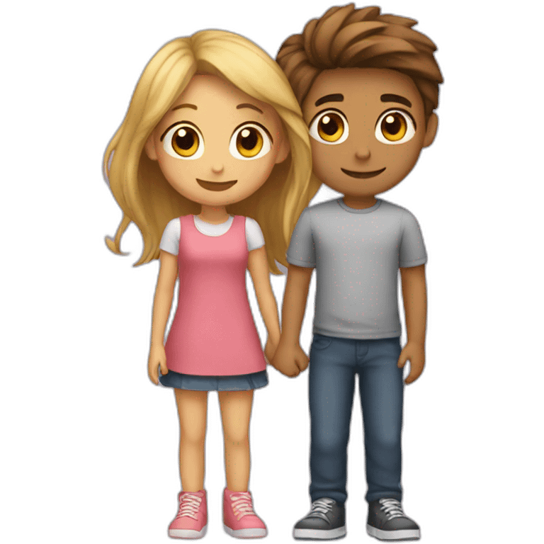 boy and girl best friends emoji