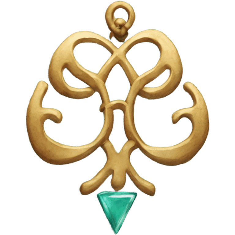 a talisman, similar to the one in from series emoji