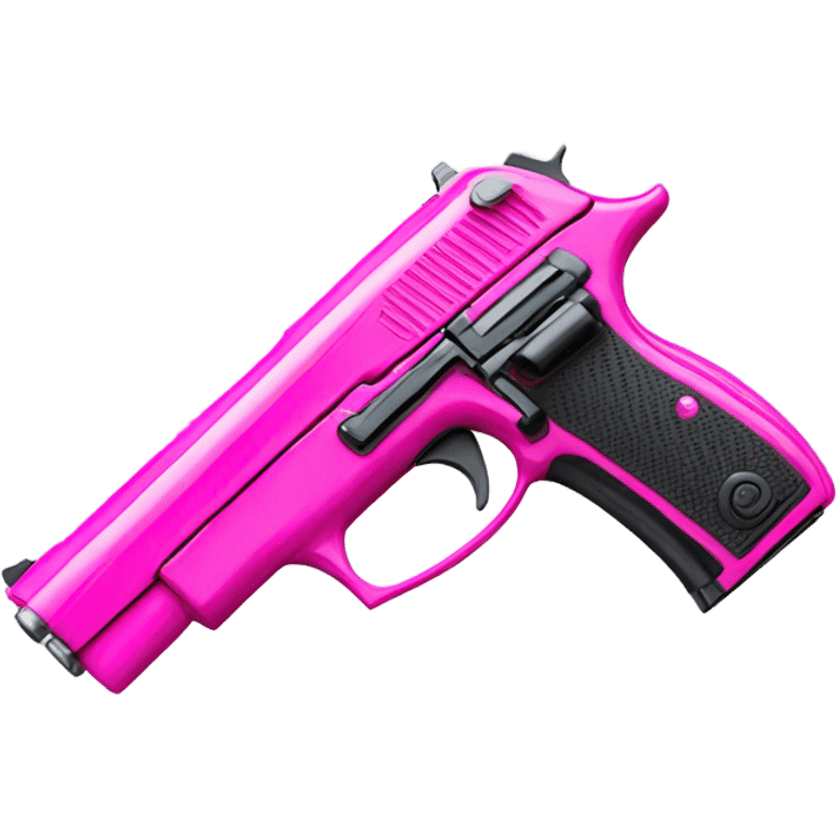 Pink gun  emoji