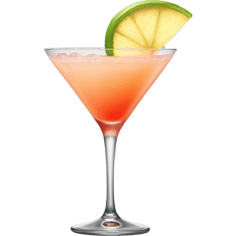 Paloma cocktail emoji