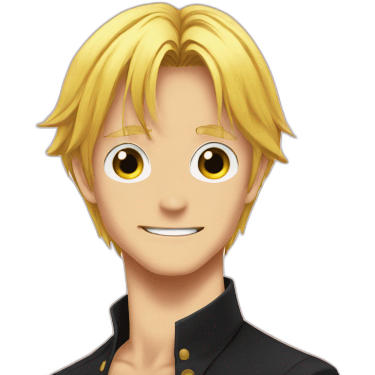 Sanji heart eyes emoji