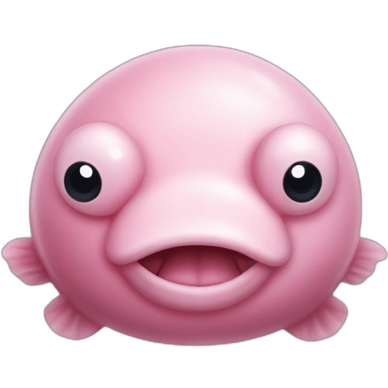 ugly pink blobfish emoji