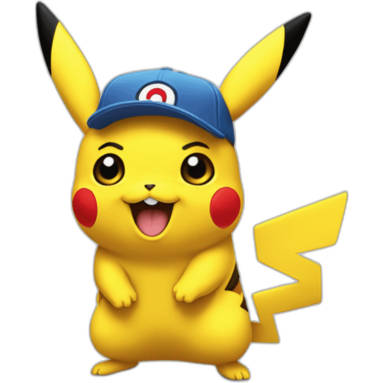 Pikachu doigt d'honneur emoji