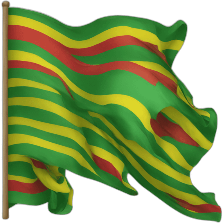 Reggae-music- flag emoji