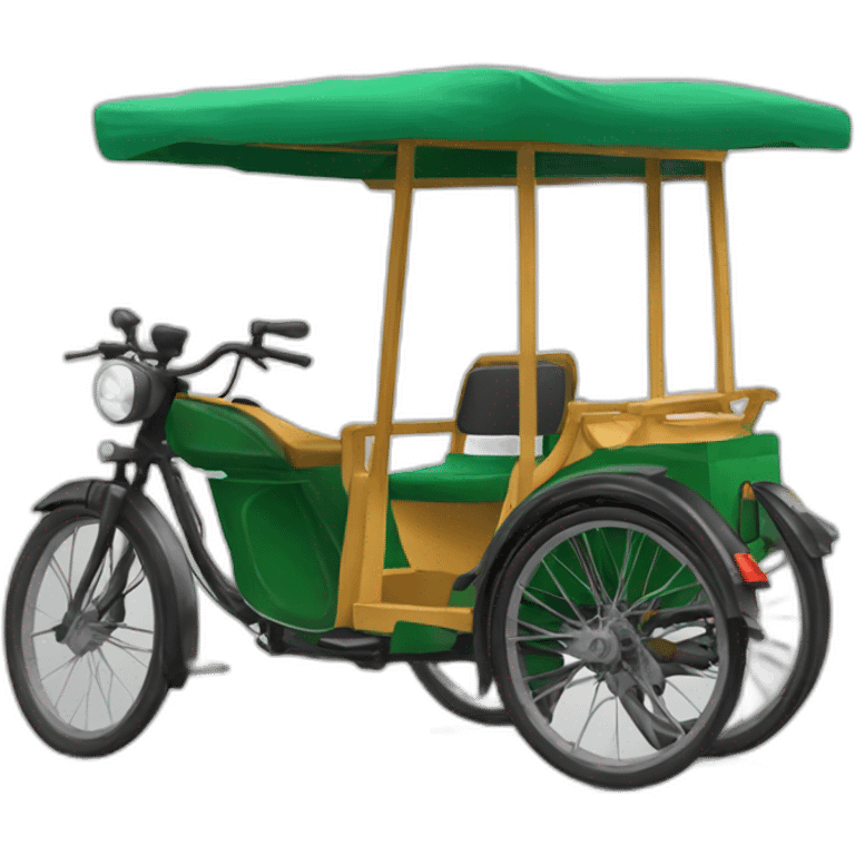 Bangladeshi rickshaw emoji