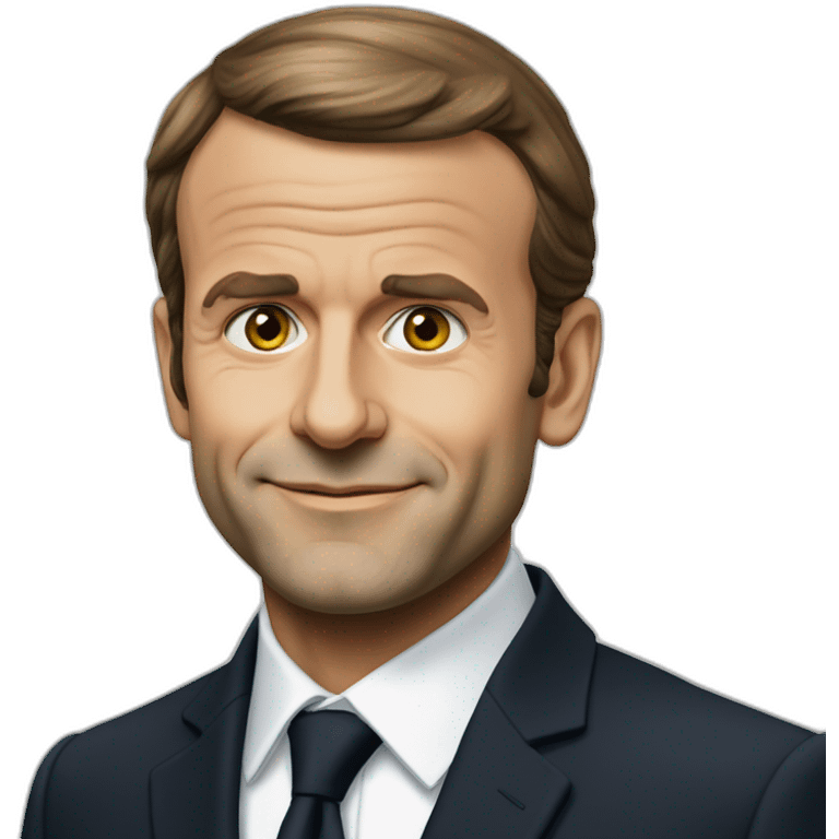 Émanuel macron emoji