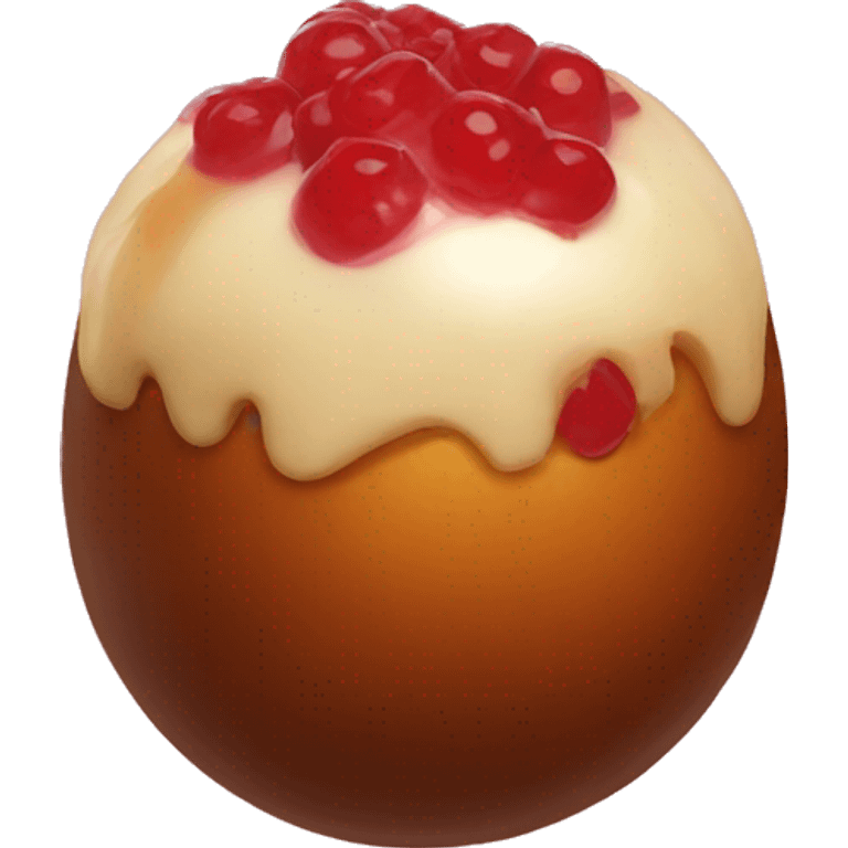 Gulab jamun emoji