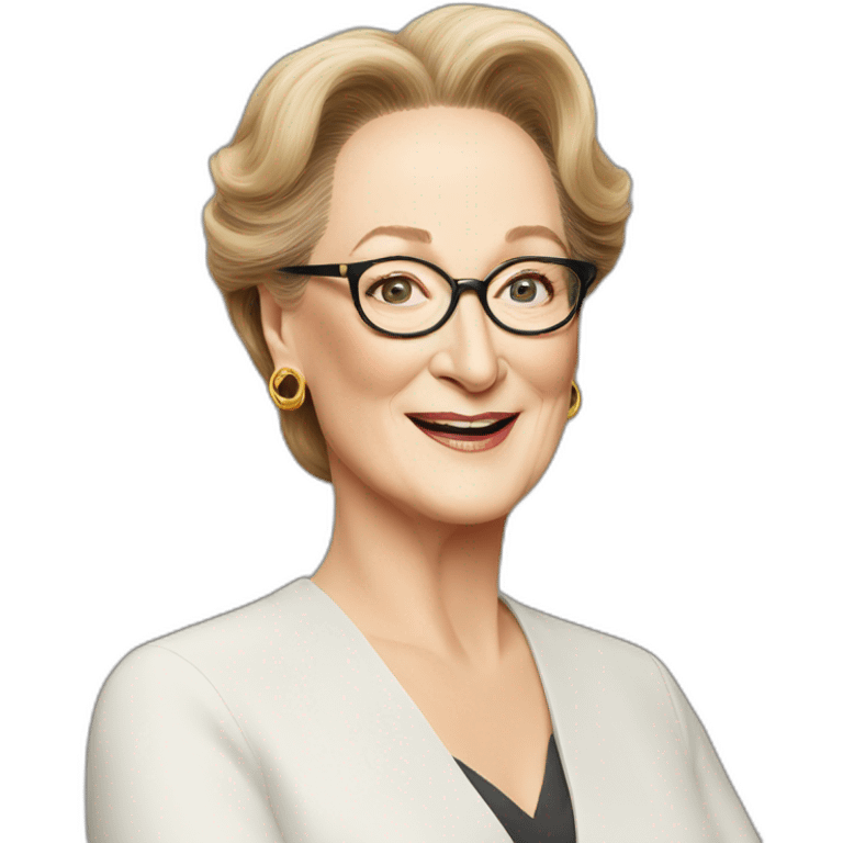 Meryl Streep emoji