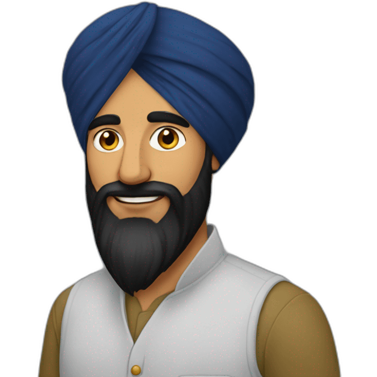 Sikh mann emoji