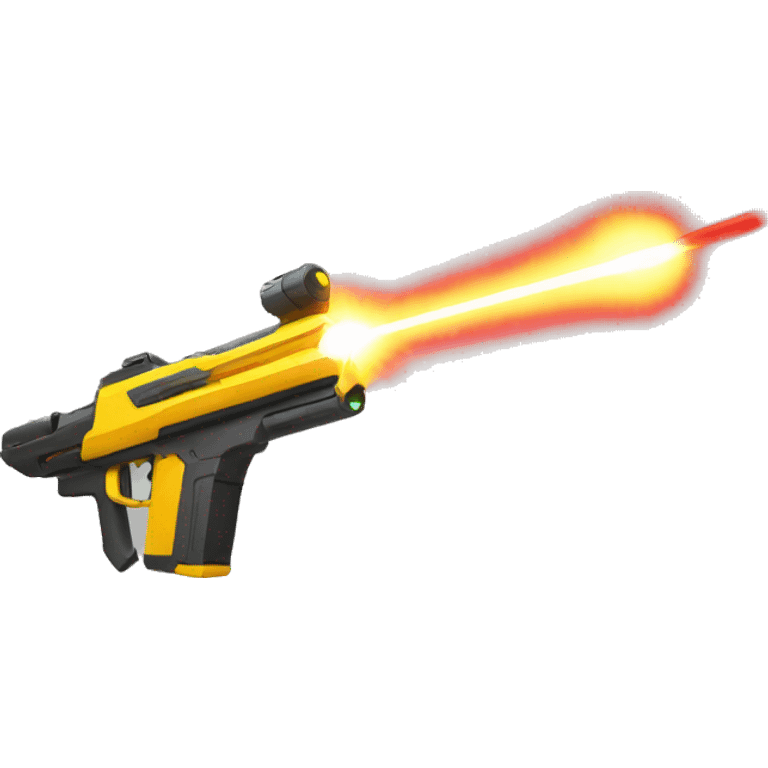 Laser shooting emoji