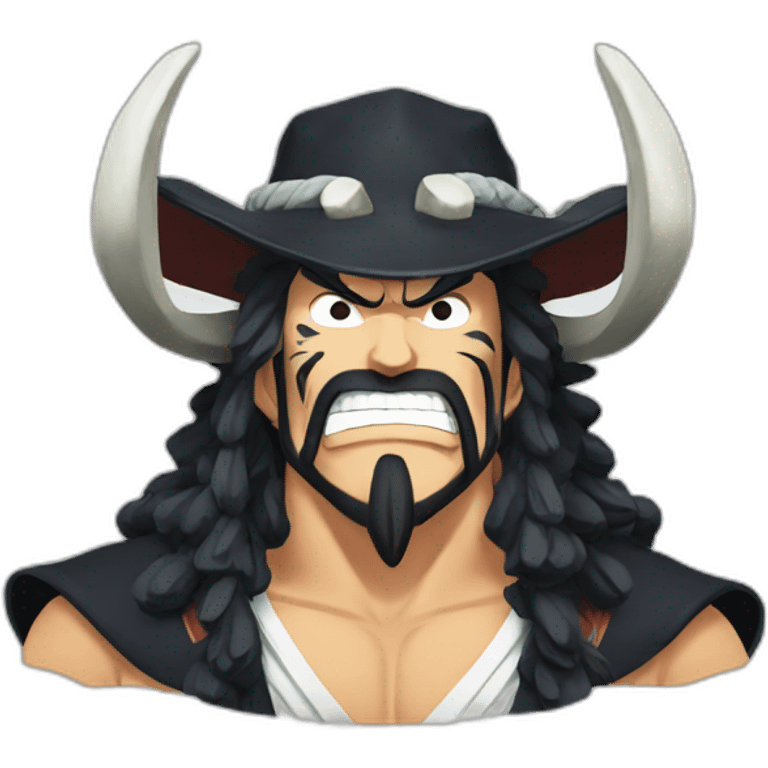 Kaido one piece emoji