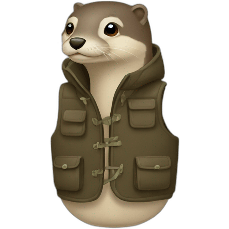 loutre gilet de sauvetage emoji