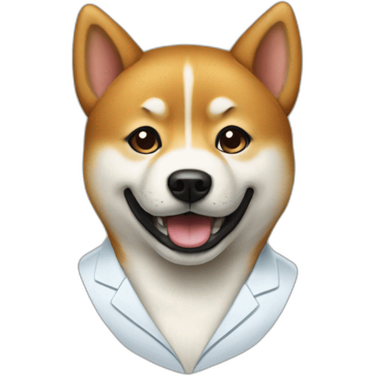 A dentist’s Shiba Inu emoji