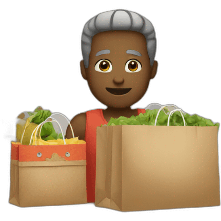 Shopping emoji