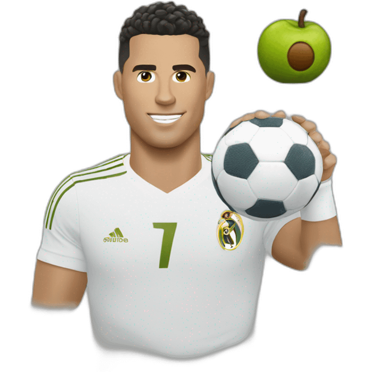 ronaldo qui ramasse du coton emoji