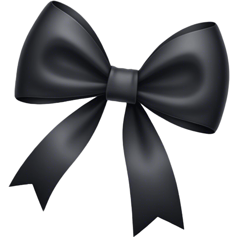 black bow  emoji