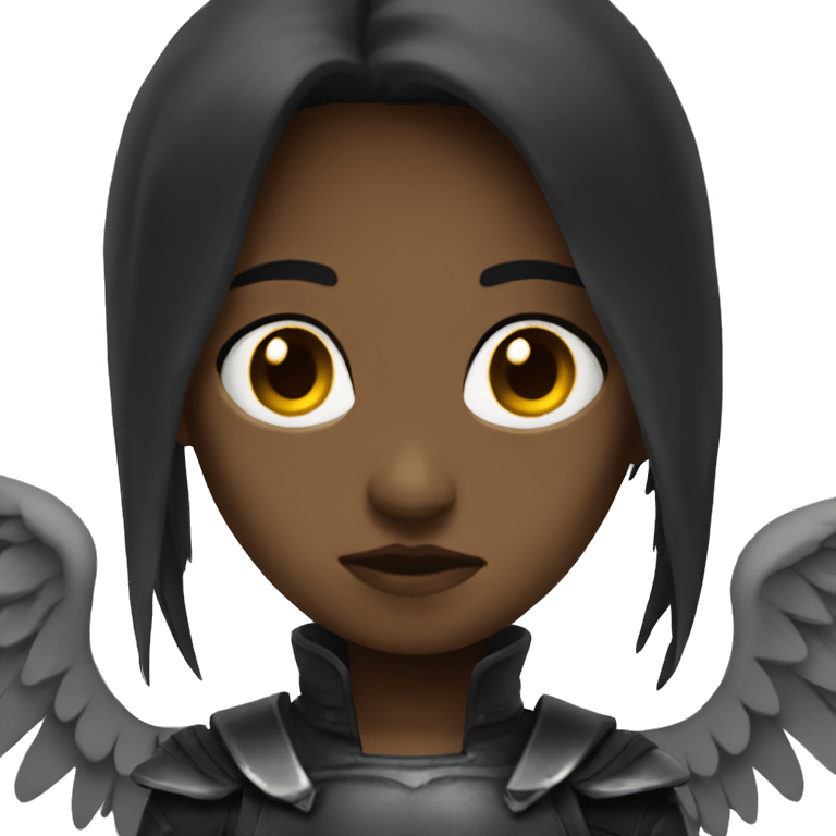 dark angel emoji