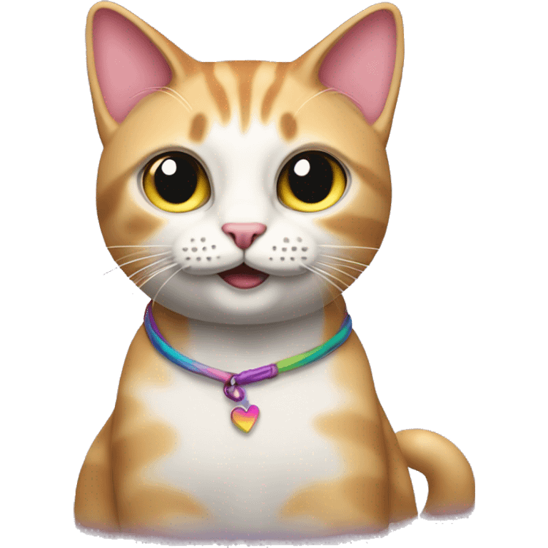 the gayest lgbtqia+ progressive anti-racist cat emoji