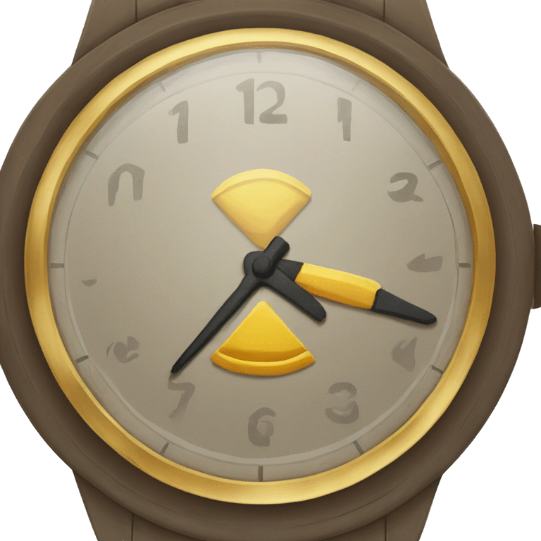 reloj de arena emoji