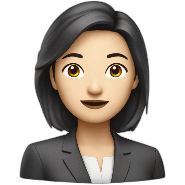 female asian CEO of an IT company emoji