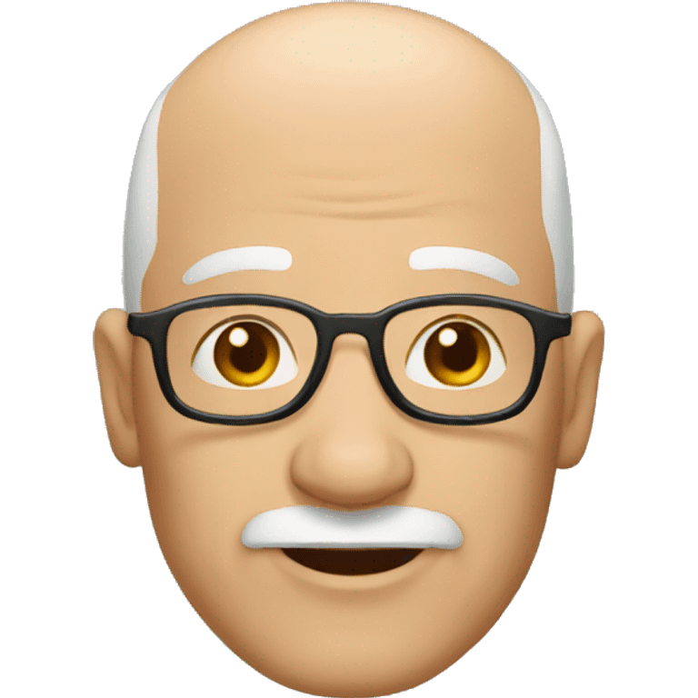 bald grandfather emoji