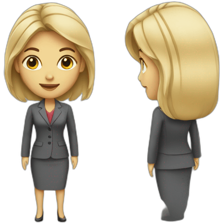 businesswoman emoji