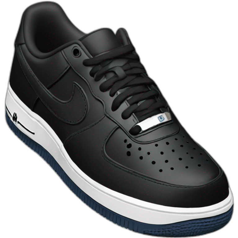 air force one black shoe emoji