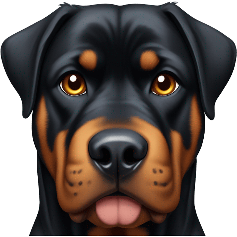 Rottweiler dog  emoji