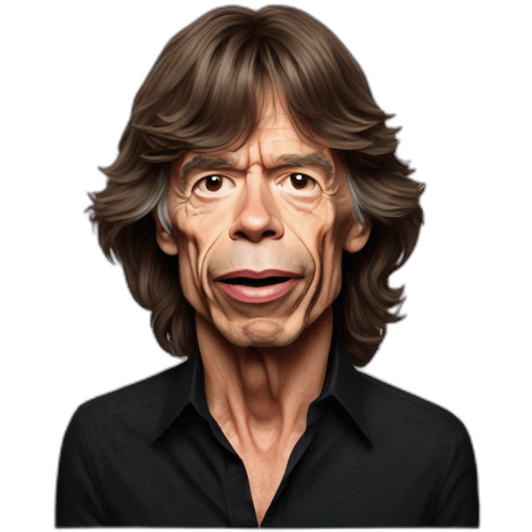 Mick jagger emoji