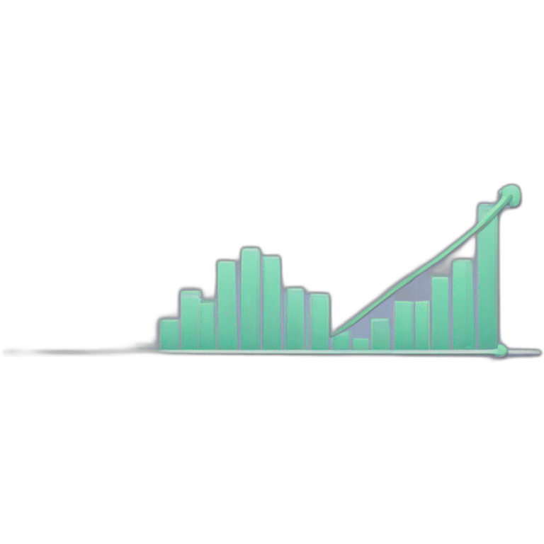 increasing graph emoji