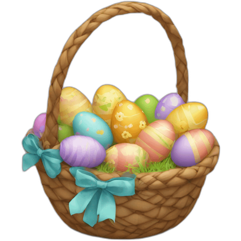 easter basket emoji