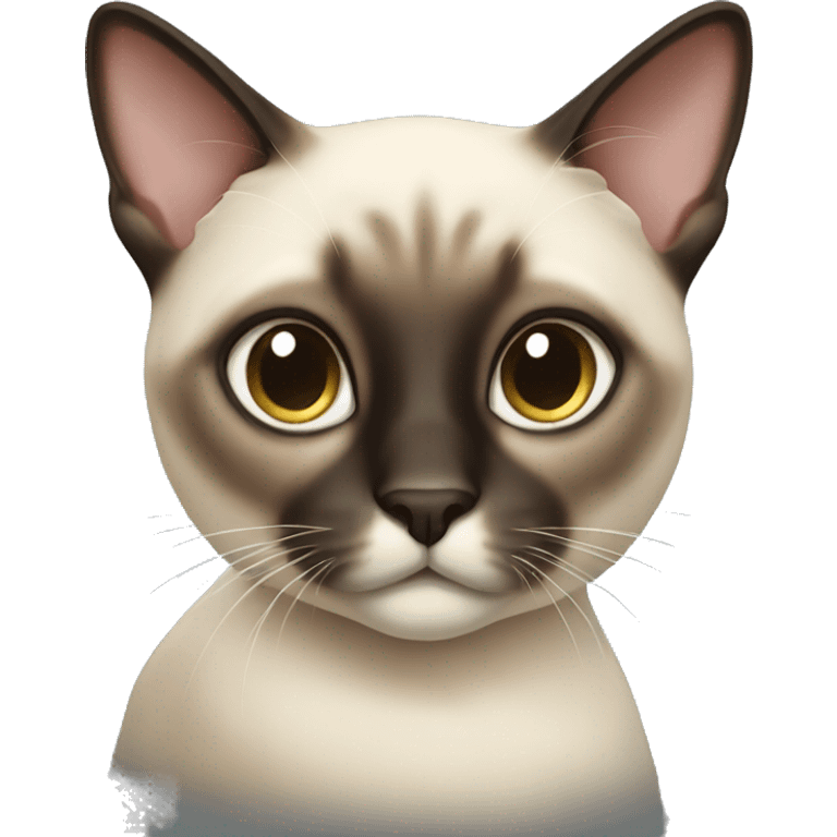 Siamese cat emoji