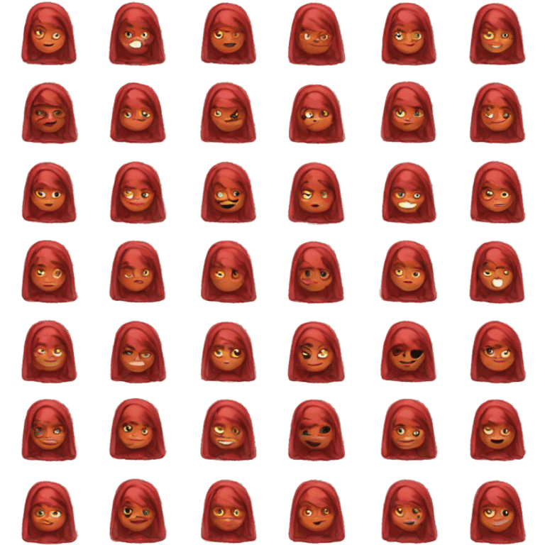 Red aesthetic  emoji