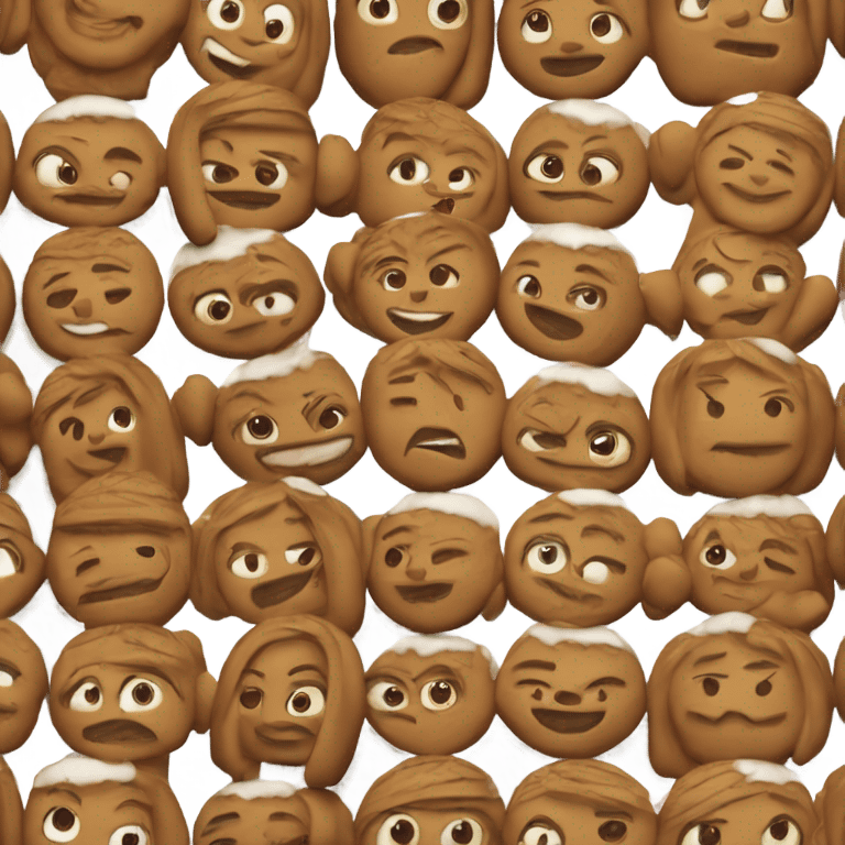 shrek gingerbread emoji